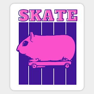 SKATE Guinea Pig Sticker